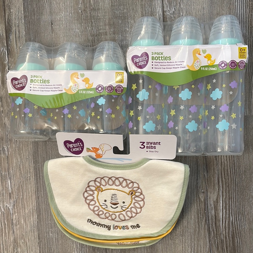 Bottles and Bibs Bundle